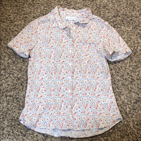 H&M button up floral - Picture 1 of 5